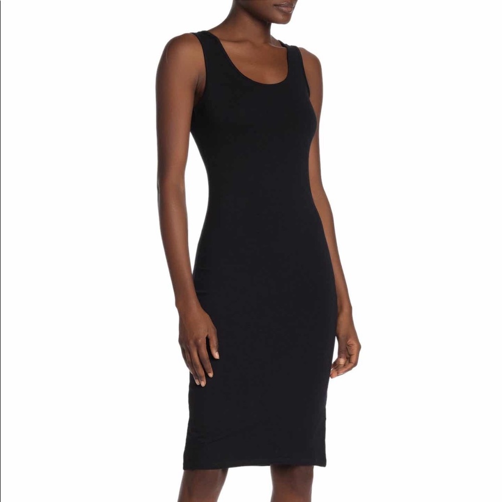 Scoop neck tank dress